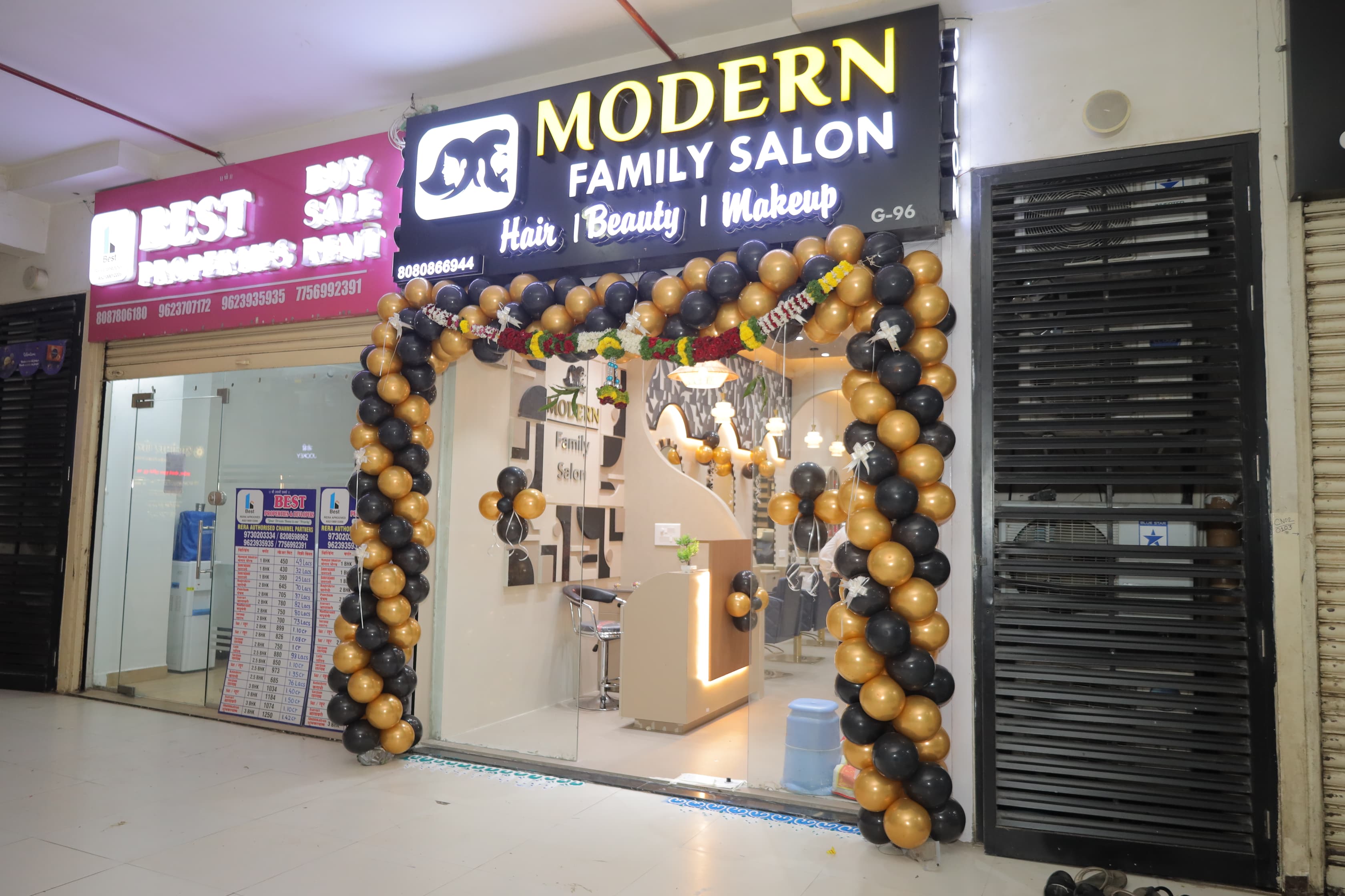 Modern Salon Nanded City Location