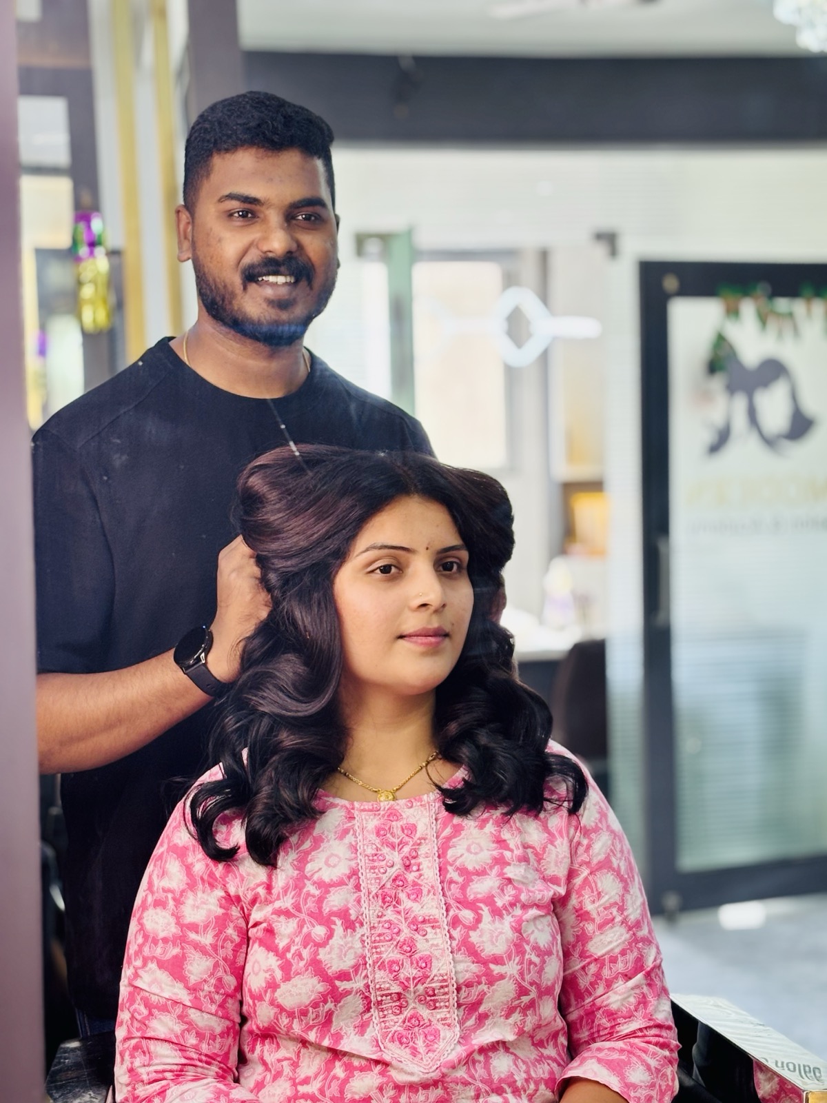 Modern hair styling - style 15