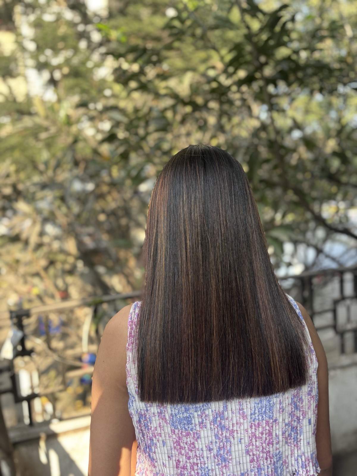 Modern hair styling - style 17