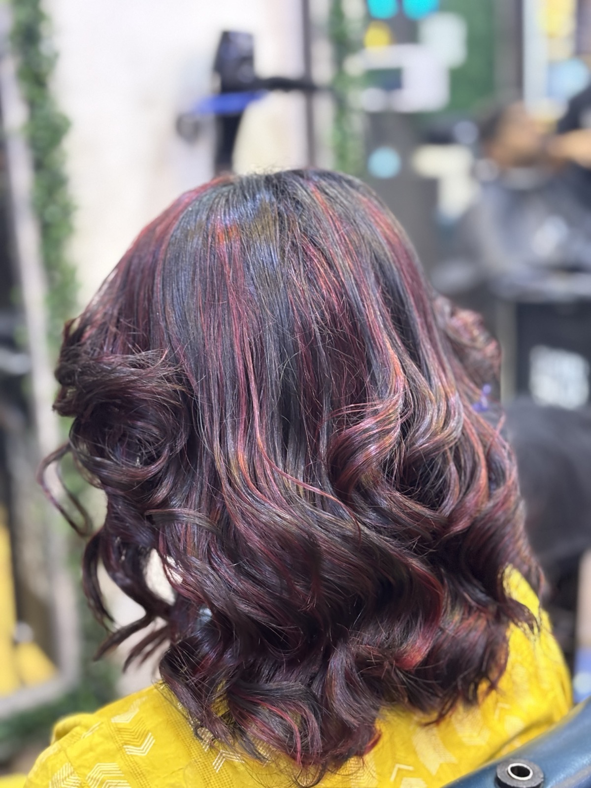 Modern hair styling - style 21