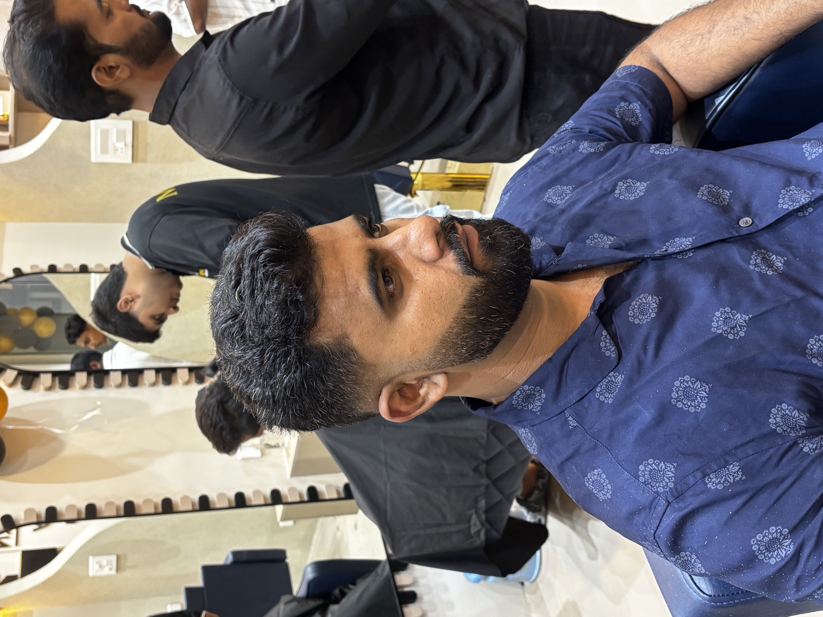 Modern hair styling - style 38