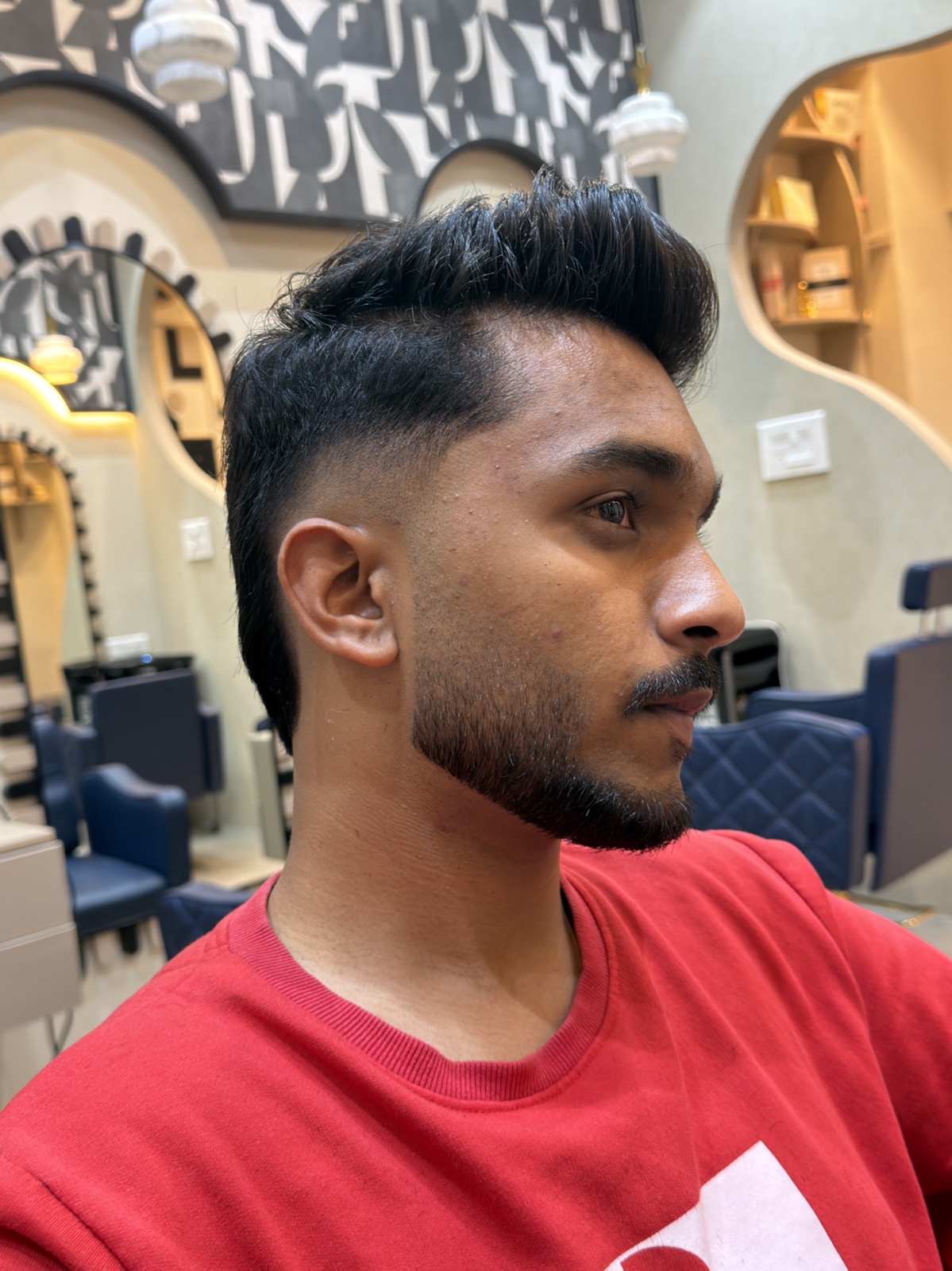 Modern hair styling - style 42