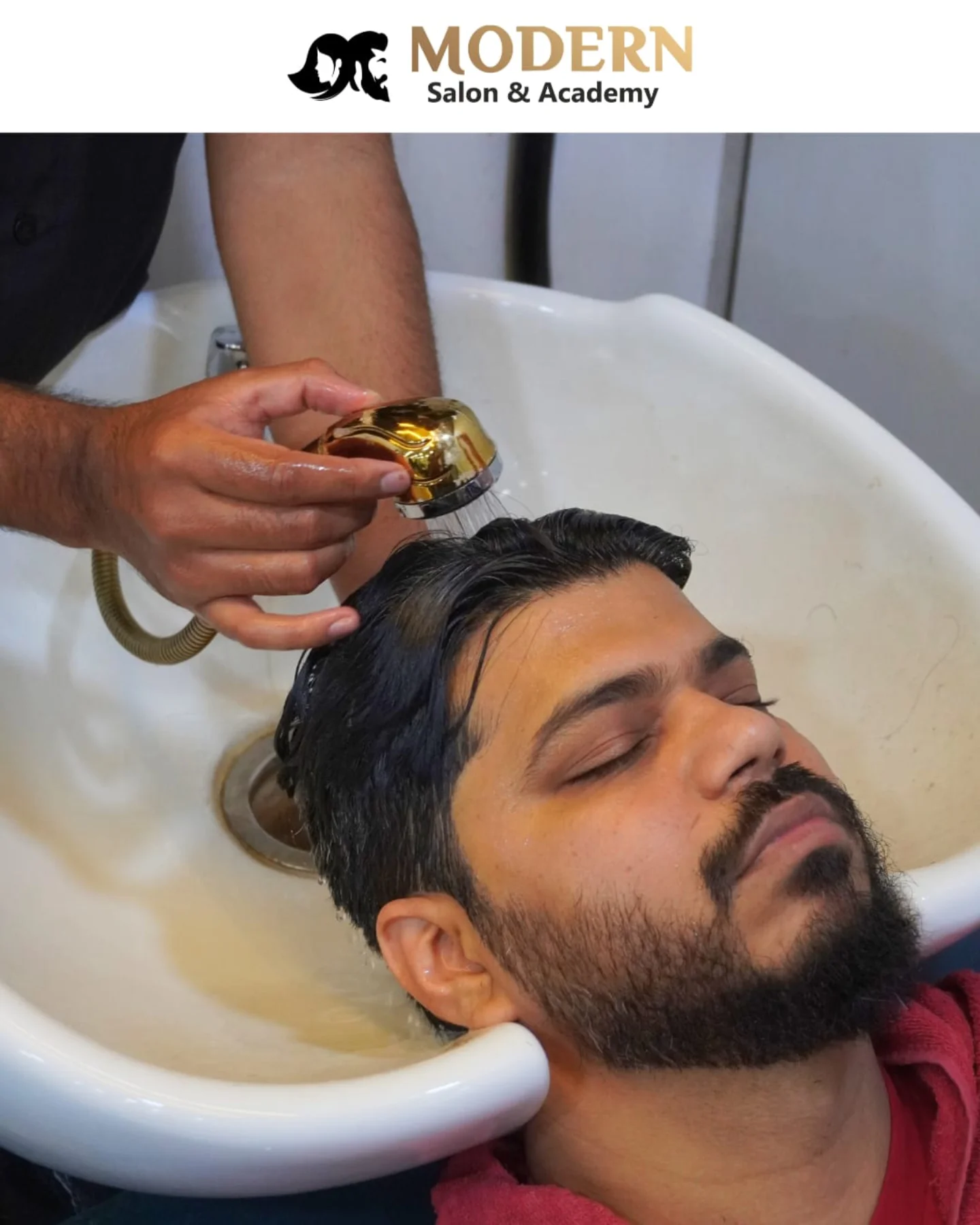 Modern hair styling - style 1